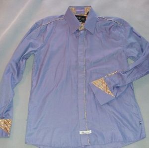Men's Scott Weiland dress button shirt size large